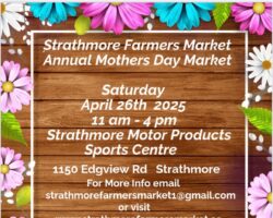 Strathmore Farmers Market Annual Mothers Day Market