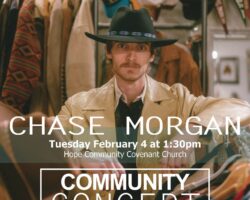 Community Concert Series-“CHASE MORGAN“