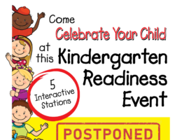 Postponed: Celebrate Your Child Kindergarten Readiness Event