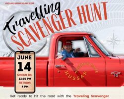 Travelling Scavenger Hunt (Hussar summer Daze)