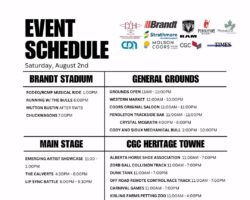 Strathmore Stampede Friday Events