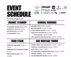 Strathmore Stampede Friday Events