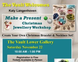 Christmas Jewelry Workshop at The Vault