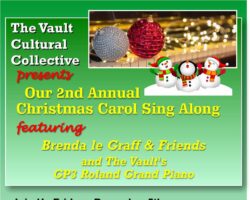 2nd Annual Christmas Sing Along @ The Vault