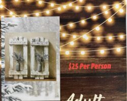Rockyford Library- Adult Wood Art