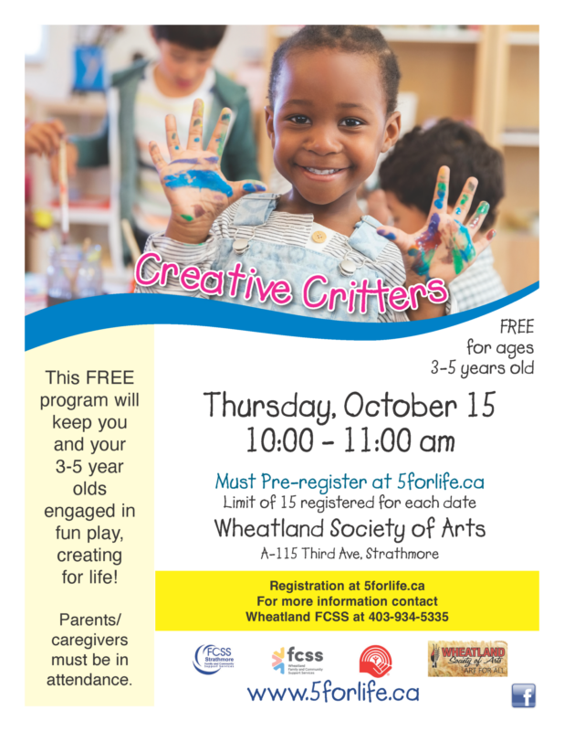 Creative Critters Oct 15 2026