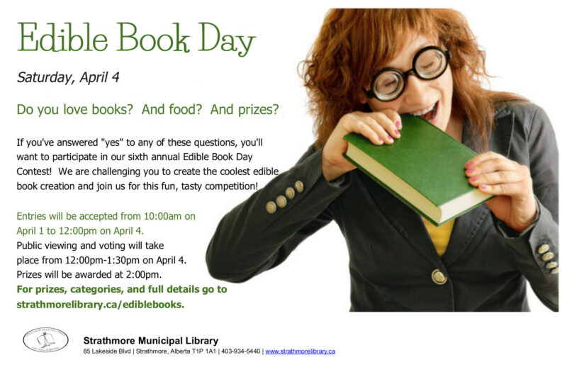 Edible Book Day April 4