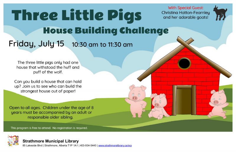 Three Little Pigs July 15