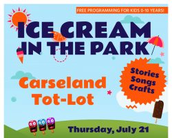 Ice Cream in the Park Poster Carseland