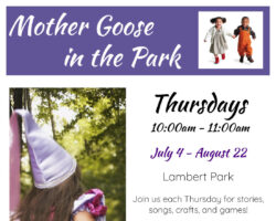 Mother Goose in the Park Poster