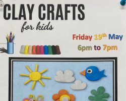 Rockyford Library Clay Crafts for Kids