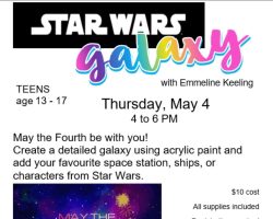 “Stars Wars Galaxy ”at Wheatland Society of Arts