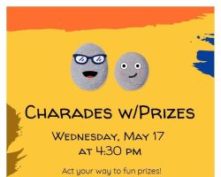 “Charades and Prizes” at Standard Library 9+