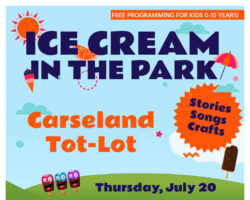 Ice Cream in the Park - Carseland