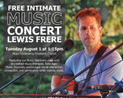 Free Intimate Concert “Lewis Frere”