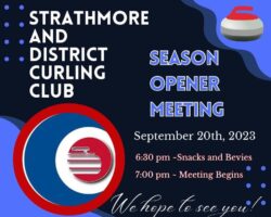 Season Opener Meeting - Strathmore Curling Club