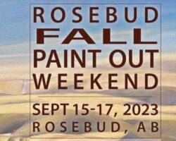 Rosebud Fall Paint Out