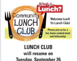 Community Lunch Club 55+