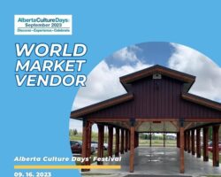 Alberta Cultural Days - World Market Vendors