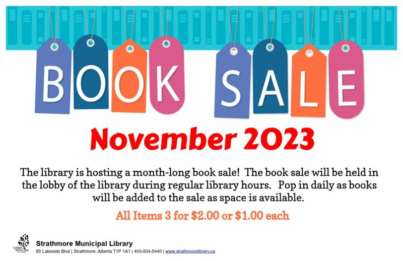 November Book Sale