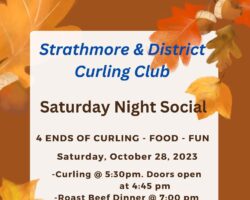 Strathmore and District Curling: Saturday Night Social