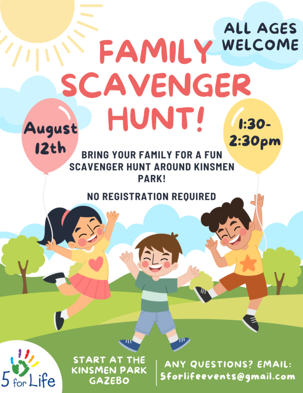 Family Scavenger Hunt Poster