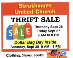 Annual Strathmore United Church Thrift Sale - Dollar Bag Day