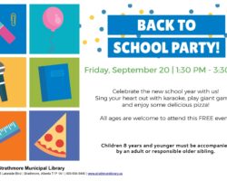 Back To School Party