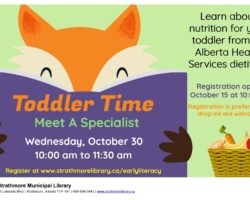 Toddler Time - Meet a Specialist